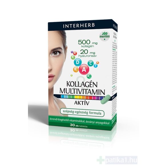 Interherb Kollagén Multivitamin tabletta 30 db