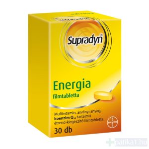 Supradyn Energia multivitamin Q10 filmtabletta 30 db
