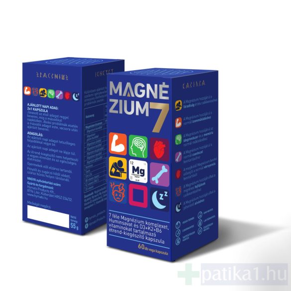Magnézium 7  étrendkiegészítő kapszula 60x Hymato