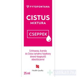 Virostop Cistus Mixtura cseppek 25 ml Fytofontana