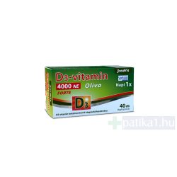   JutaVit D3-vitamin 4000 NE (100µg) Olíva Forte lágykapszula 40x