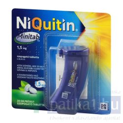   Niquitin Minitab 1,5 mg préselt szopogató tabletta 1,5 mg 20 db