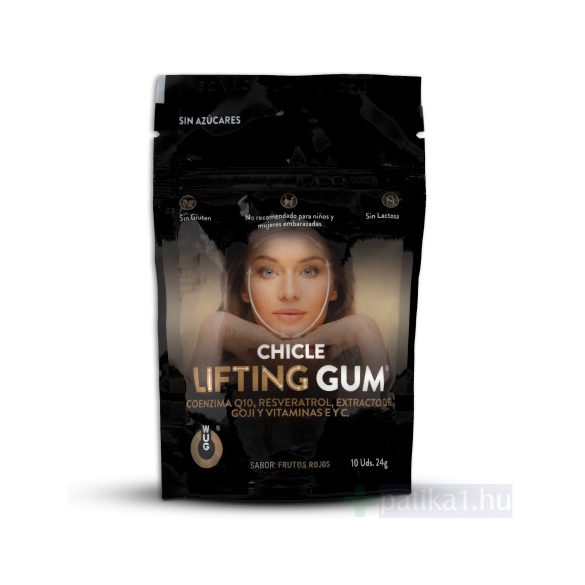 Wugumrágó Lifting GUM rágógumi étrendkiegészítő 10x