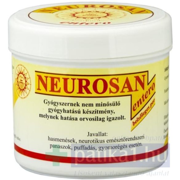Neurosan nyomelem tartalmú gyógyhatású készítmény 250g
