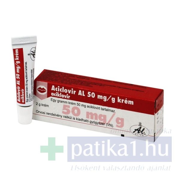 Aciclovir Stada 50 mg/g krém 2 gramm