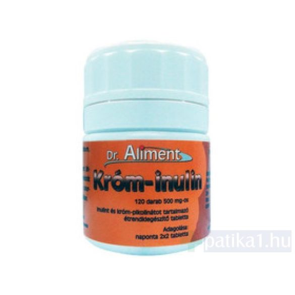 Dr. Aliment króm-inulin tabletta 120x