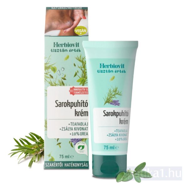 Herbiovit Sarokpuhító teafaolajos krém 75 ml 