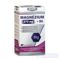 Jutavit Magnézium 375 mg  + B6 tabletta 60x