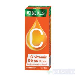 C-vitamin Béres 100 mg/ml belsőleges oldatos cseppek 30 ml