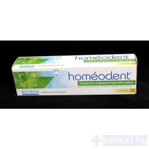 Homeodent 2 fogkrém homeopátiás citrom ízű 75 ml 