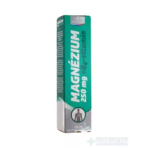 InnoPharm Magnézium 250 mg + B6-vitamin pezsgőtabletta 20x