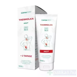 Cannaderm Thermolka Akut melegítő masszázs emulzió 125 ml
