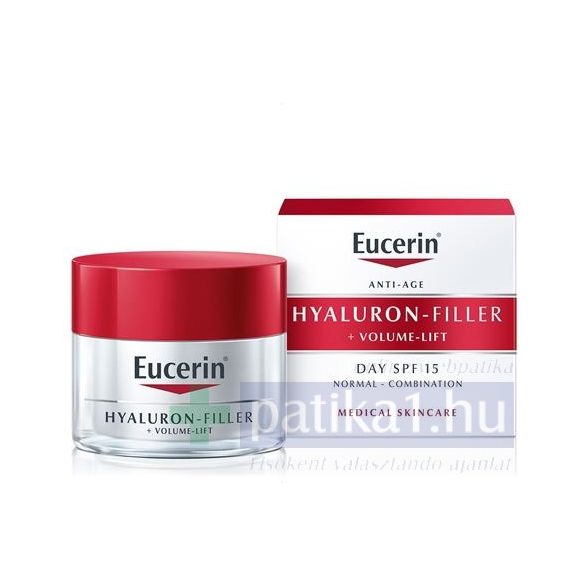 Hyaluron-Filler+Volume Lift Bőrfeszesítő nappali arckrém normál, vegyes bőrre