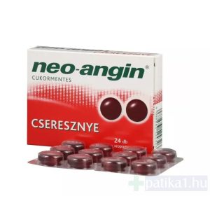 Neo-Angin cseresznye szopogató tabletta 24x