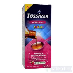 Tussirex Junior szirup köhögésre 120 ml