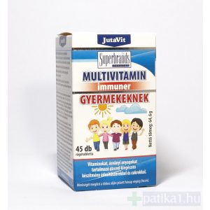 Jutavit Immuner multivitamin rágótabletta gyermek 45x