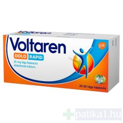 Voltaren Dolo Rapid 25 mg lágy kapszula 20x