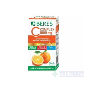 Béres C komplex 1000 mg C+D+Zn bioflavonoidokkal 90x