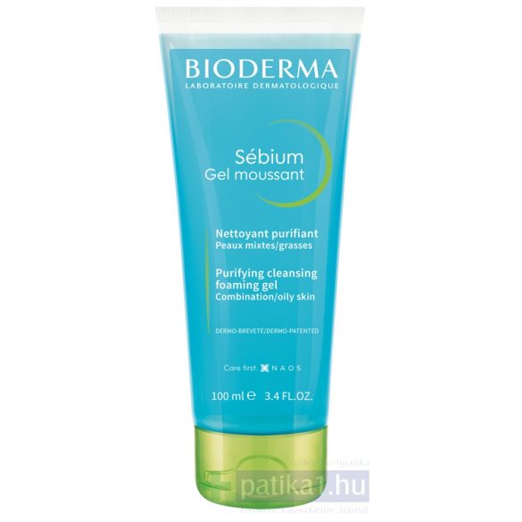 Bioderma Sébium Moussant habzó gél 100 ml