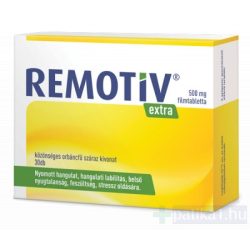 Remotiv Extra 500 mg filmtabletta 30x