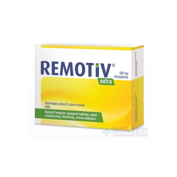 Remotiv Extra 500 mg filmtabletta 30x