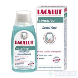 Lacalut szájvíz sensitive fluoridos 300 ml