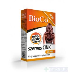 Bioco Szerves Cink tabletta 60x