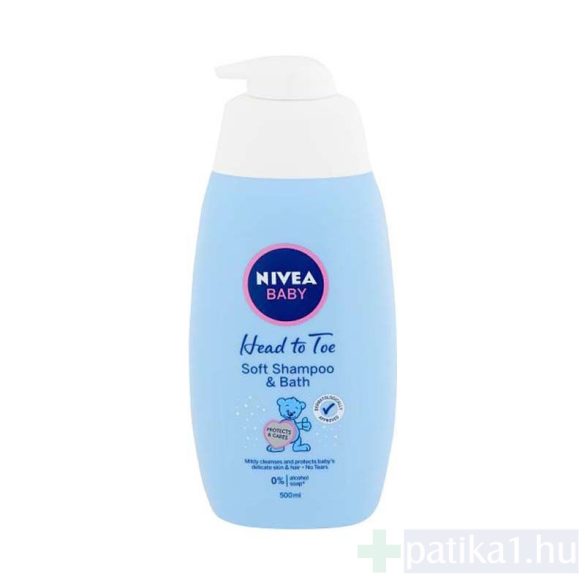 Nivea Baby babasampon és fürdető 500 ml 86263