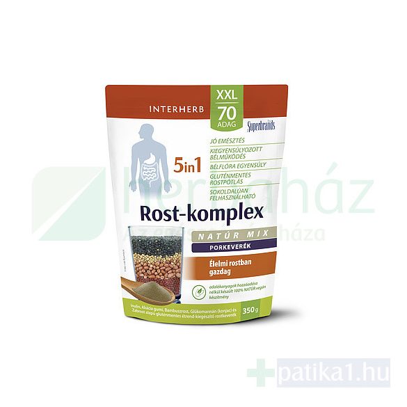 INTERHERB XXL ROST-KOMPLEX 5IN1 PORKEVERÉK NATÚR 70 ADAG 350 G