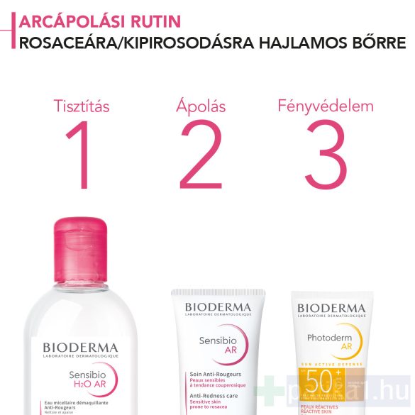 Bioderma Sensibio H2O AR arc-és sminklemosó 250 ml