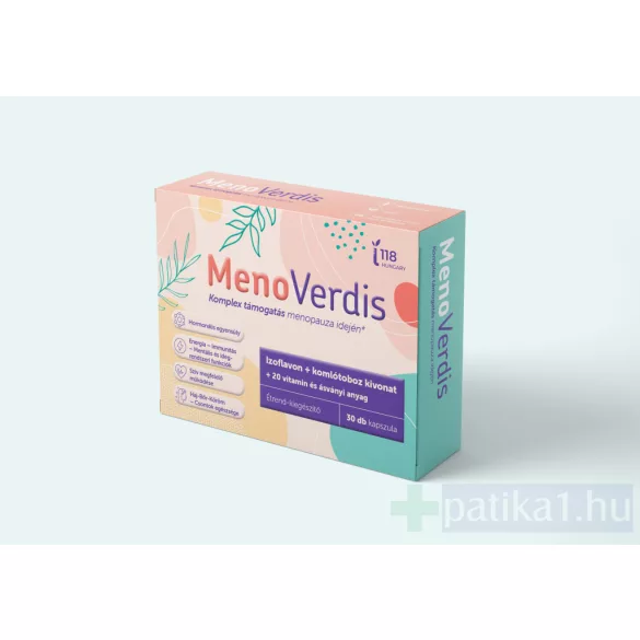 MenoVerdis étrendkiegészítő kapszula 30x