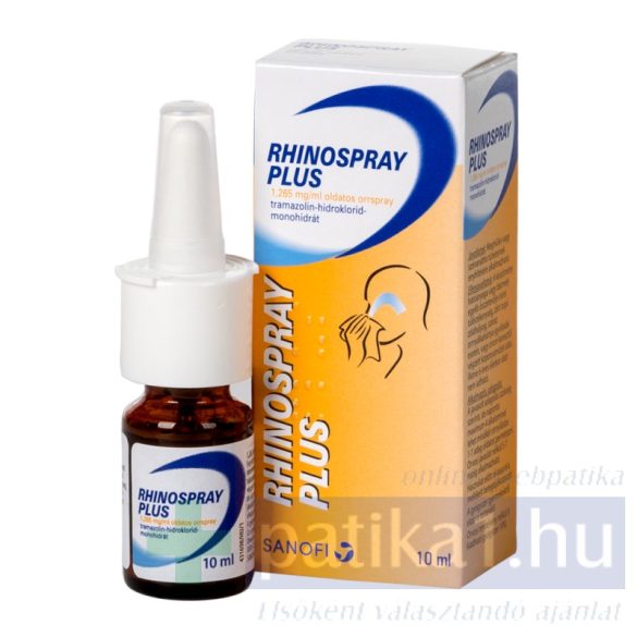 Rhinospray Plus orrspray 1,265 mg/ml oldatos 10 ml