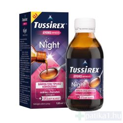 Tussirex Night szirup köhögésre 120 ml