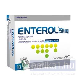 Enterol 250 mg kemény kapszula 10 db
