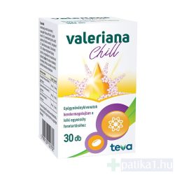   Valeriana Chill gyógynövénykivonatok kendermagolajban étrend-kiegészítő lágy zselatin kapszula 30x
