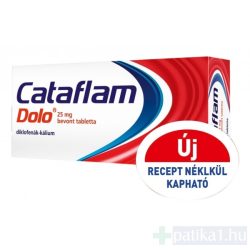 Cataflam Dolo 25 mg bevont tabletta 30x