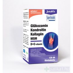   JutaVit Glükózamin Kondroitin MSM étrendkiegészítő 120x