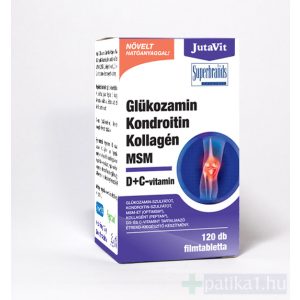 JutaVit Glükózamin Kondroitin MSM étrendkiegészítő 120x