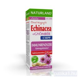 Naturland Echinacea + gyömbér csepp 30 ml