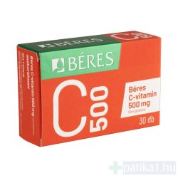 Béres C-vitamin 500 mg filmtabletta 30x