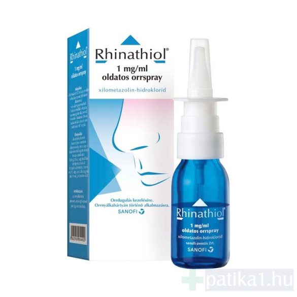 Rhinathiol 1 mg/ml oldatos orrspray 10 ml