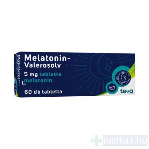 Melatonin-Valerosolv 5 mg tabletta 60x