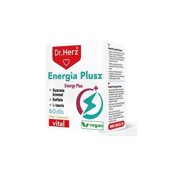 DR. HERZ ENERGIA PLUSZ KAPSZULA 60x