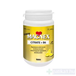   Magnex Citrate + B6-vitamin étrendkiegészítő rágótabletta 100x