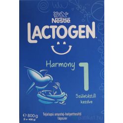Lactogen Harmony 1 tejalapú anyatej-hely tápszer 800g