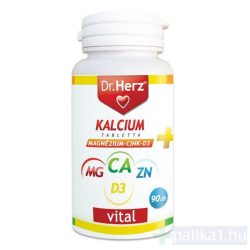 dr. Herz Kalcium Magnézium Cink D3 tabletta 90 db