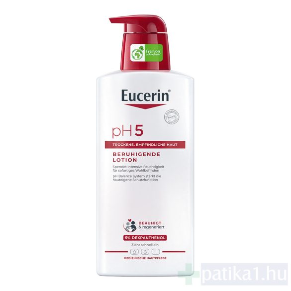 Eucerin pH5 folyékony mosakodószer 400 ml pumpás