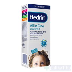 Hedrin All in One tetűírtó sampon 200 ml