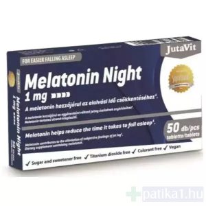 Jutavit Melatonin Night 1 mg tabletta 50x