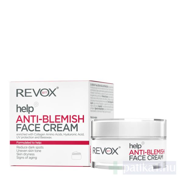 Revox B77 Help Anti Blemish börtökéletesítő arckrém 50 ml
